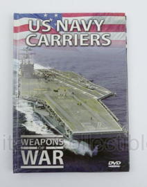 DVD US Navy Carriers - Weapons of War - met boekje - licht gebruikt