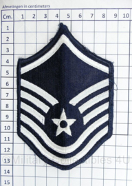 USAF US air force rangen paar Senior Master Sergeant - origineel