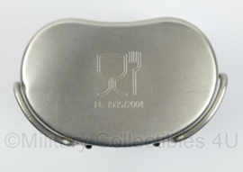 Defensie RVS veldfles beker - nieuwste model - nieuw - origineel