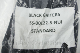 Gaiters Britse leger - BLACK Gaiters GS MK2 - size Standard  (size 4 to 12) - nieuw in verpakking - origineel