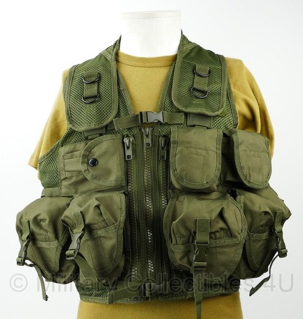 Tactical Assault Vest met vaste tassen - nieuw