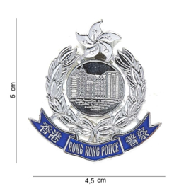 Royal Hong Kong Police pet insigne - afmeting 4,5 x 5 cm