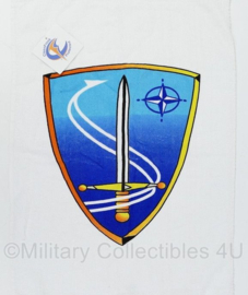 Koninklijke Marine Nato handdoek - ongebruikt, kaartje zit er nog aan - 56 x 38 cm - origineel