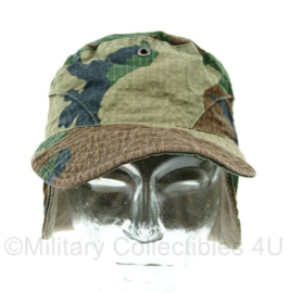 Korps Mariniers forest woodland camo pet cap veldcamouflage -  56 cm. hoofdomtrek - origineel