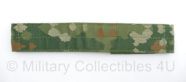 Defensie NFP camo Chestrig rug verbinding klittenband strap  - 22 x 4 cm - origineel