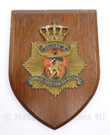 Wandbord Bronbeek Koninklijke tehuis voor oud Militairen - 19 x 14 x 1,5 cm - origineel