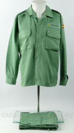 Spaanse leger Legion Espanola uniform jas en broek - zeldzaam - maat 7080/0005 - gedragen - origineel