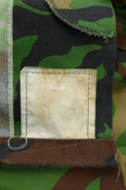 Zuid-Koreaanse leger uniform jas camo met insignes - maat Extra Large - gedragen - origineel