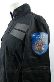 Zwart Tactical Jacket van de politie - klittenband op borst en rug - meerdere maten - nieuw - origineel