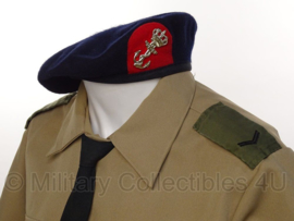 Korps Mariniers kleding set - jas, broek en baret - maat 16 ML - origineel