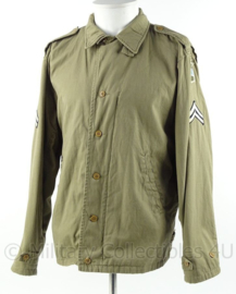 WO2 US Army M41 Field jacket - rang Corporal - 80th Infantry Division - maat 40R - replica