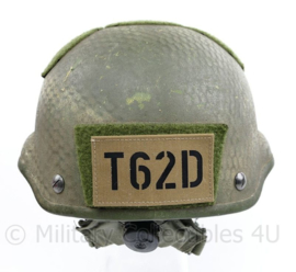 Korps Mariniers en KCT Armorsource A200 helm met camo NIJ3 - maat Large - gedragen - origineel