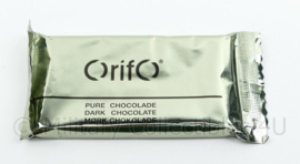 Rantsoen Orifo Pure Chocolate chocoladereep - THT 2-2025 - 14 x 5,5 cm - origineel