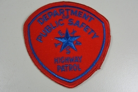 Department of Public Safety Highway patrol patch - origineel