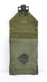 KL en Korps Mariniers koppeltas groen Webbing - 13 x 9,5 x 3 cm - origineel