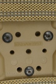 Italiaanse leger Radar 1957 leg support assy holster mount coyote - 20 x 18 x 3½ cm - licht gebruikt - origineel