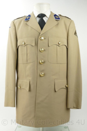 KL tropen DT jas met broek en pet Verbindingsdienst - maat Large - nieuwstaat - origineel