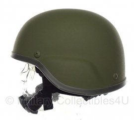 MICH 2000 helm - Heavy - 1230 gram - groen