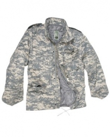 US Field Jacket with liner M65 ACU camo