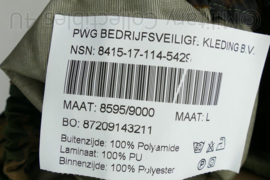 KMARNS Korps Mariniers regenbroek - maat Large - nieuw - origineel