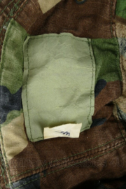 KMARS Korps Mariniers en US Army boonie hat Woodland Forest camo - merk Tru-Spec - maat Medium - gedragen - origineel