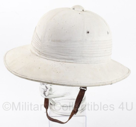 Britse Tropical helmet - antiek - maat 56 - origineel