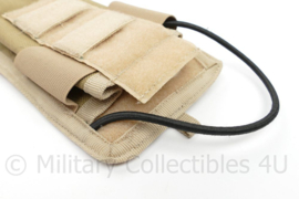 Khaki portofoon tas MOLLE - 22 x 10 x 3 cm - nieuw - origineel