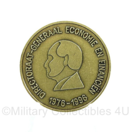 Nederlandse Defensie coin 1976 - 1996 directoraat generaal economie en financiën.  - origineel
