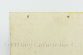 Defensie Veiligheidsofficier - Security Officer - bord - kunststof - 56x20cm - gebruikt