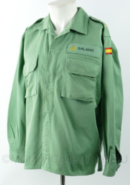 Spaanse leger Legion Espanola uniform jas en broek - zeldzaam - maat 7080/0005 - gedragen - origineel