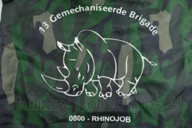 Defensie 13 Gemechaniseerde Brigade 13 Lichte Brigade  rugzak - 40 x 34 cm - origineel