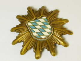 BW Bundeswehr pet insigne metaal Bayern - 5 x 5 cm - origineel