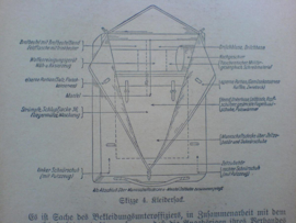 Luftwaffe Flieger Kleidersack 41 Tropen uitvoering Kledingtas - 65 x 46 x 18 - origineel naoorlogs