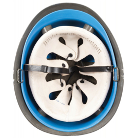 Oostenrijkse leger blauwe M1 helm met binnenhelm - zeer goede staat - origineel