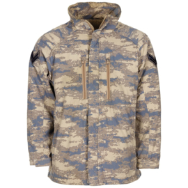 Turkse Luchtmacht  Camo parka MET dikke voering en capuchon - meerdere maten - origineel