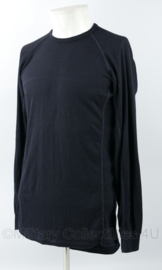 Nieuw model donkerblauw shirt met lange mouwen - maat Medium - origineel