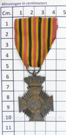 ABL Belgische leger medaille 2eme Merite Armee Ancienette  - 10 x 4 cm - origineel