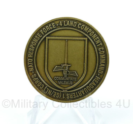 Nederlandse Defensie coin - exercise Iron Sword 2005 1 GE NLD Corps - origineel