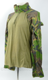 KL Nederlandse leger defensie Woodland UBAC shirt - gedragen - maat Medium t/m XXL - origineel