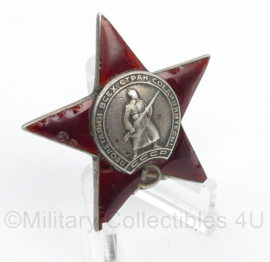 WO2 USSR Russische Order of the Red Star- 4,5 x 4,5 cm - replica