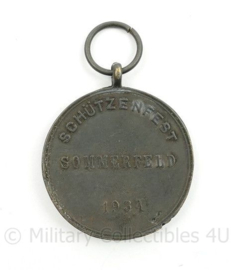 WO2 Duitse medaille Schutzenfest Sommerfeld 1934 - 5,5 x 4 cm - origineel