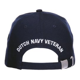 Baseball cap KM Koninklijke Marine Dutch Navy Veteran - blauw