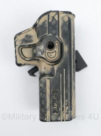 Cytac holster voor Glock 17 met koppelbevestiging camo - gebruikt - 8 x 4 x 14 cm - origineel