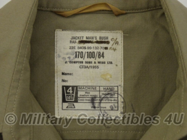 Britse RAF luchtmacht bush jacket jungle overhemd - korte mouw - maat 170/100/84 - origineel