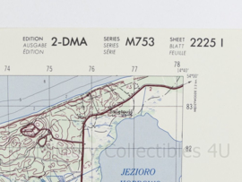 USA Defence mapping agency stafkaart Poland Wolin M753 2225I - 1 : 50.000 - 74 x 58 cm - origineel