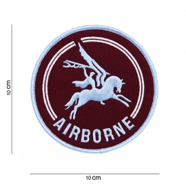 British Airborne pegasus embleem - stof - rond 10 cm. diameter