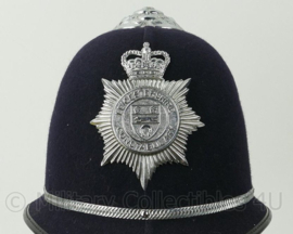 Britse Politie Leicestershire Constabulary bobby helm - maat 56 - origineel