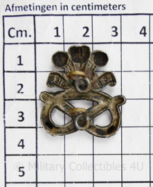 WW2 British cap badge Staffordshire Regiment - 3 x 3 cm - origineel