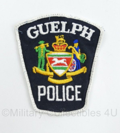 Canadees Guelph Police embleem  - 10 x 9 cm - origineel
