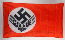 Arbeitsdienst RAD vlag - polyester - 90 x 150 cm